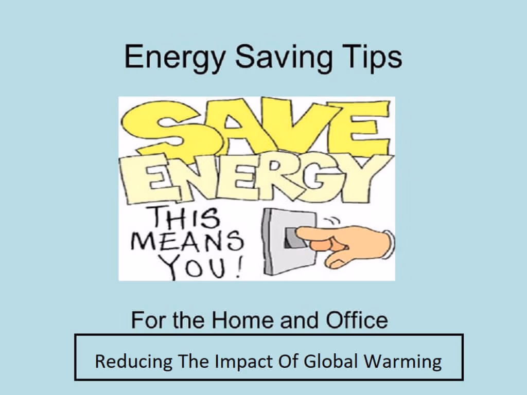 Home Energy saving Tips