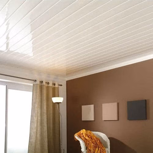pvc false ceiling gloss white