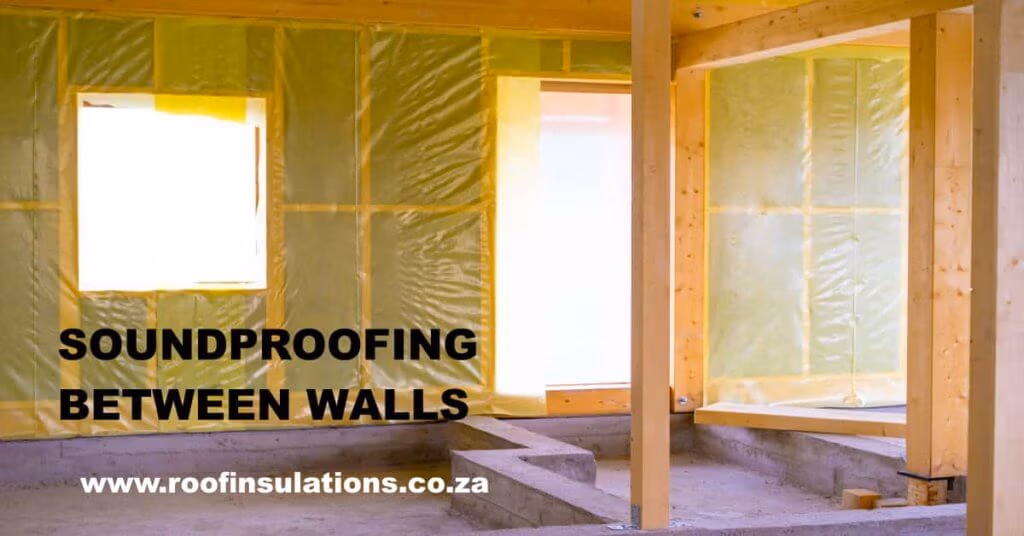 Soundproofing between walls