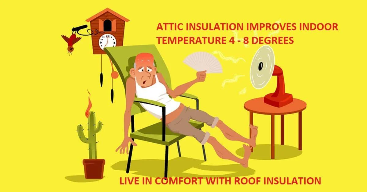 Attic insulation